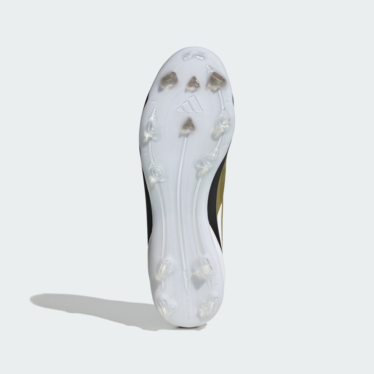 Chaussure Messi F50 League Terrain souple/Multi-surfaces gold metallic / cloud white / core black, adidas Performance
