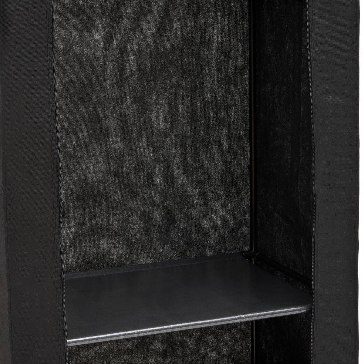 Penderie rectangulaire DRESSY noir, 5FIVE SIMPLY SMART