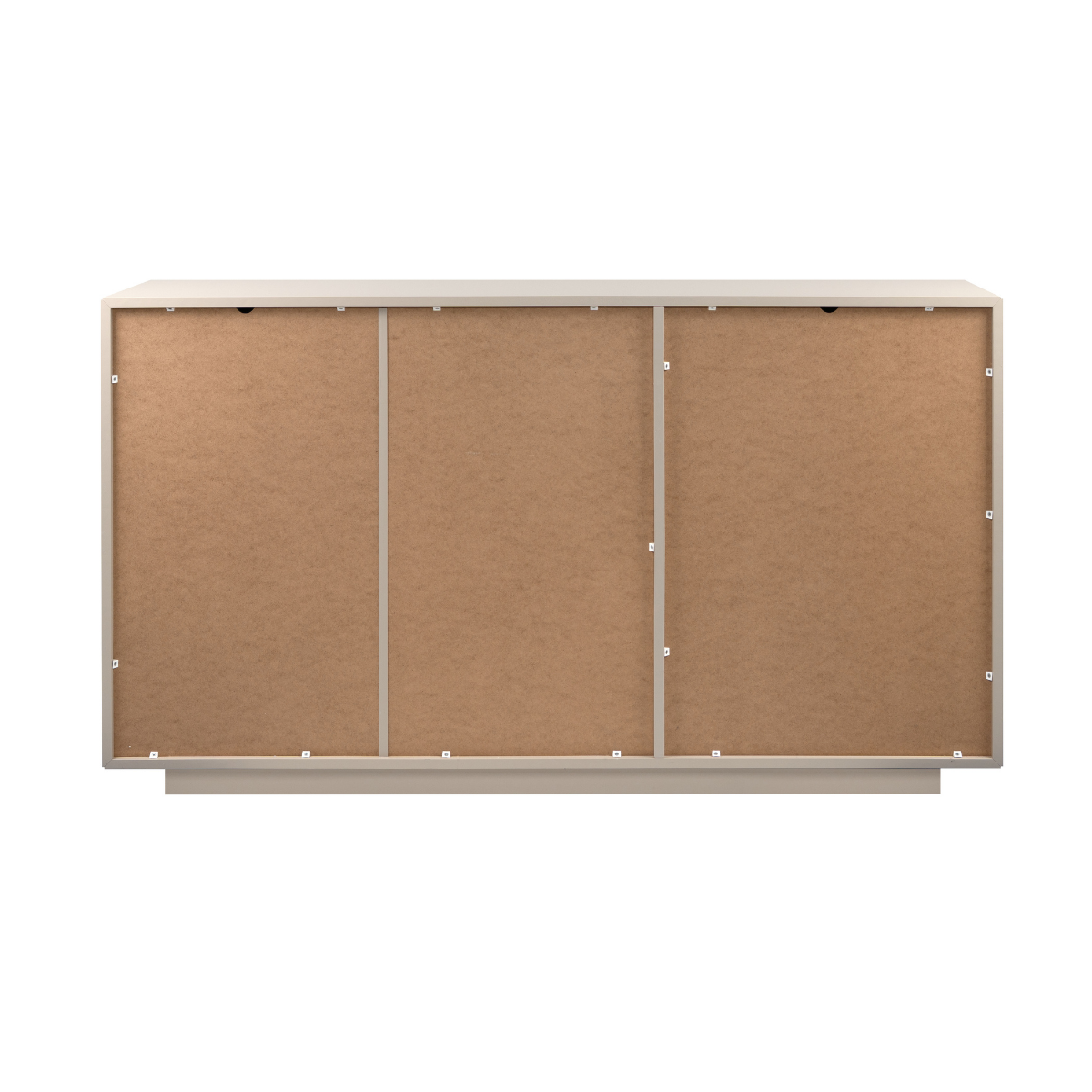 Buffet 1 porte, 3 grands tiroirs VIKA beige, CALICOSY