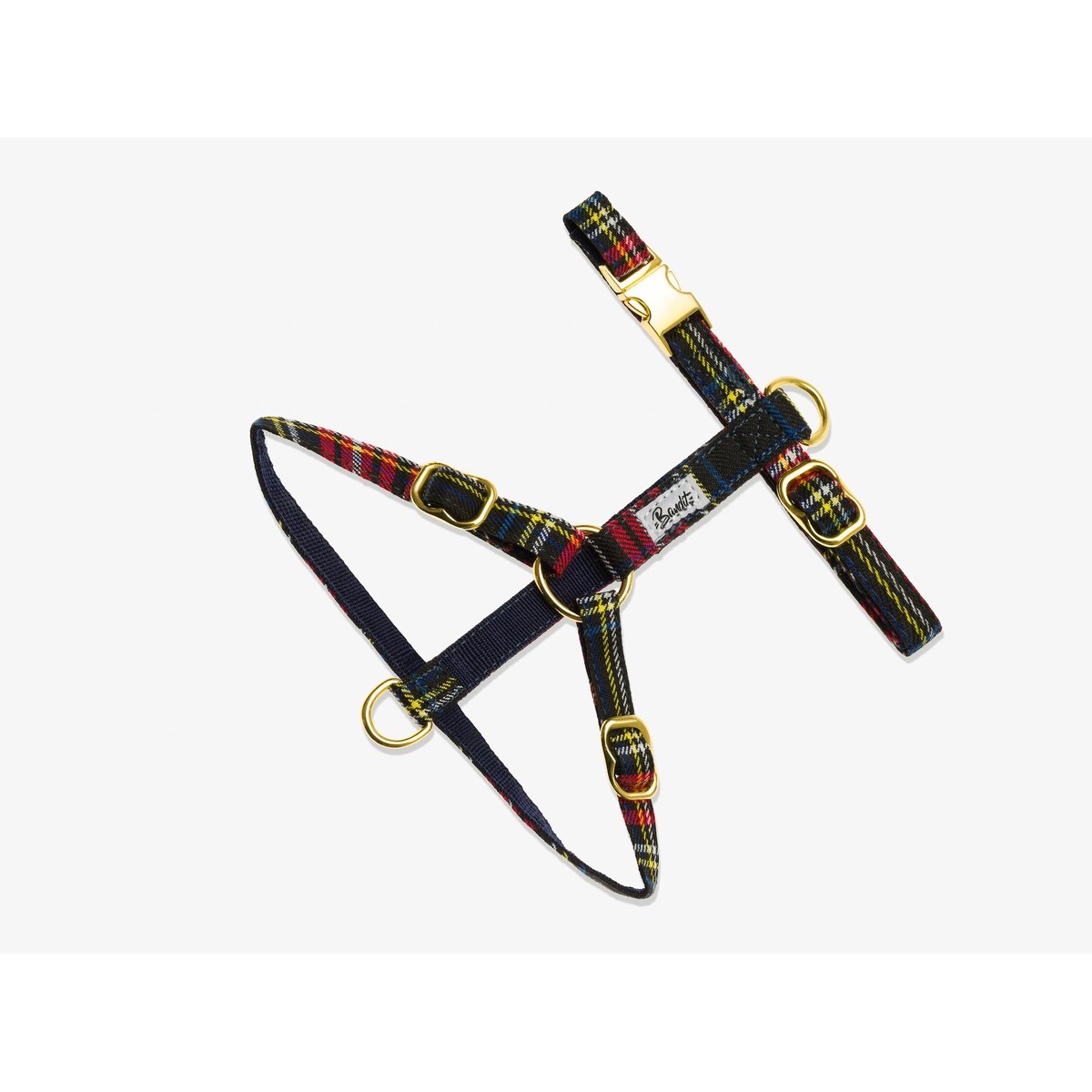 Harnais pour chat OH MY LORD motif écossais, FRENCH BANDIT