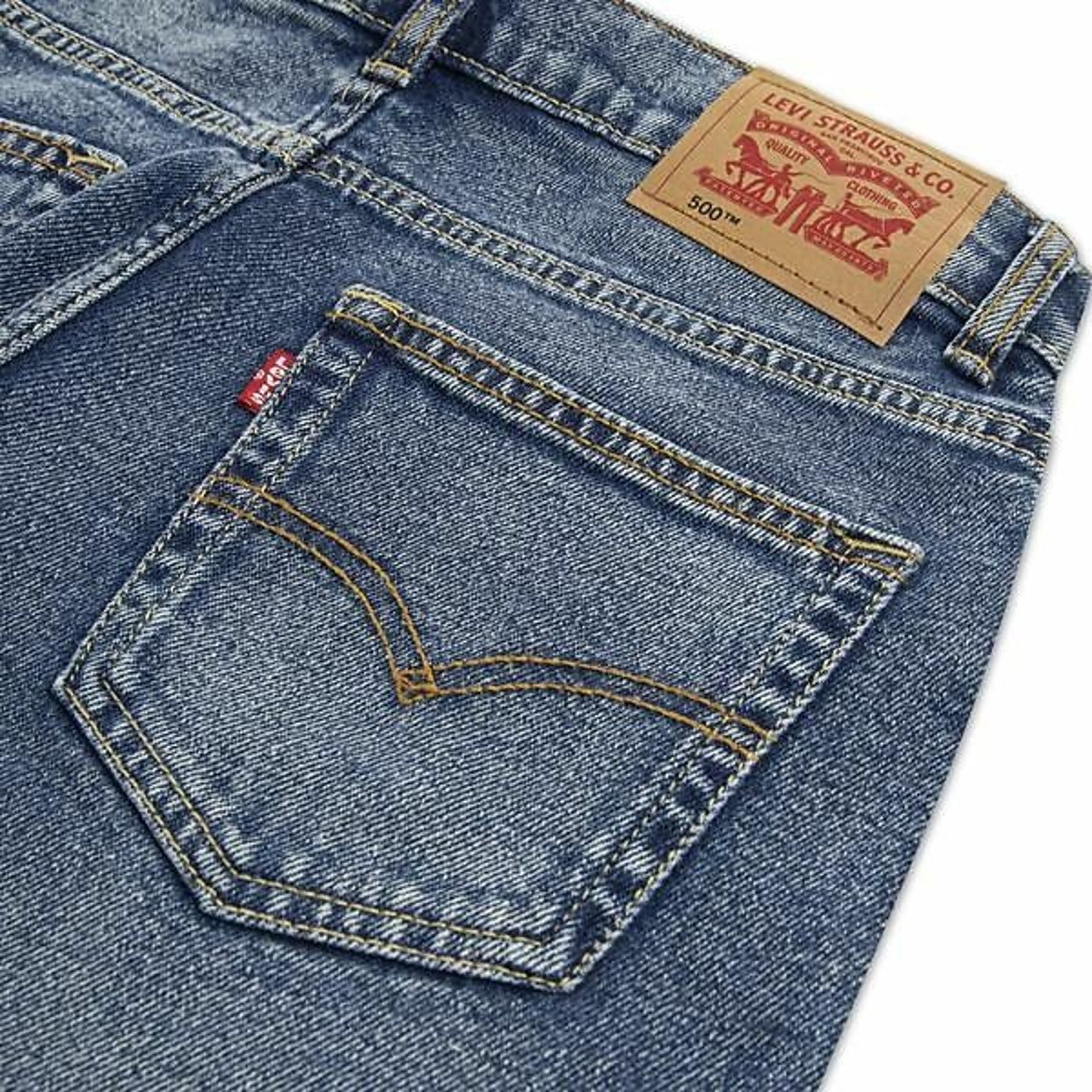Jeans largos azul desbotado, LEVI'S KIDS