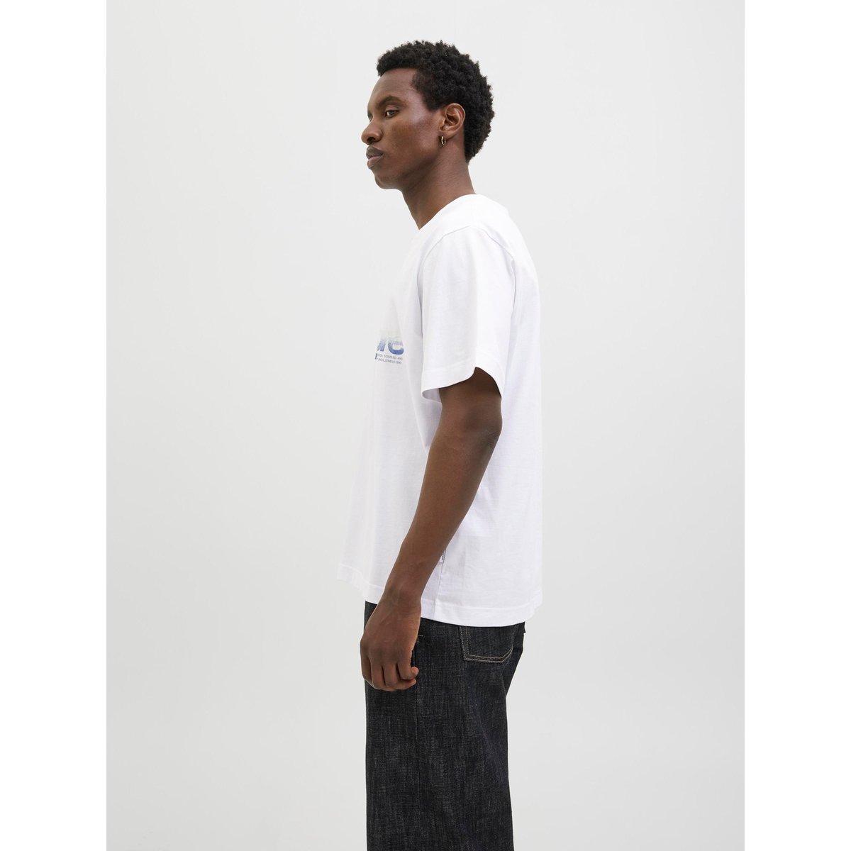 T-Shirt bright white, JACK & JONES