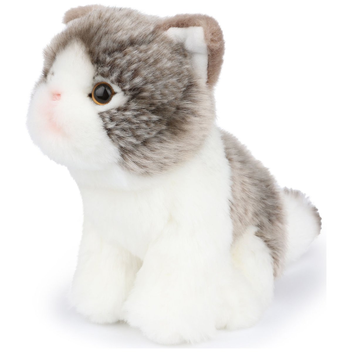Peluche gris, blanc, BT CHAPS