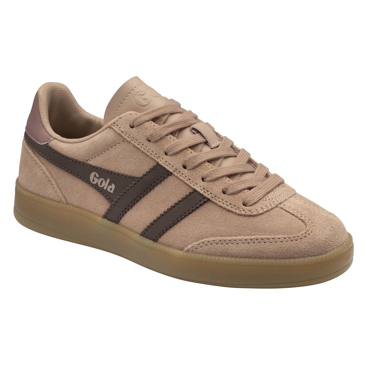 Baskets en cuir, VIPER marron beige, GOLA