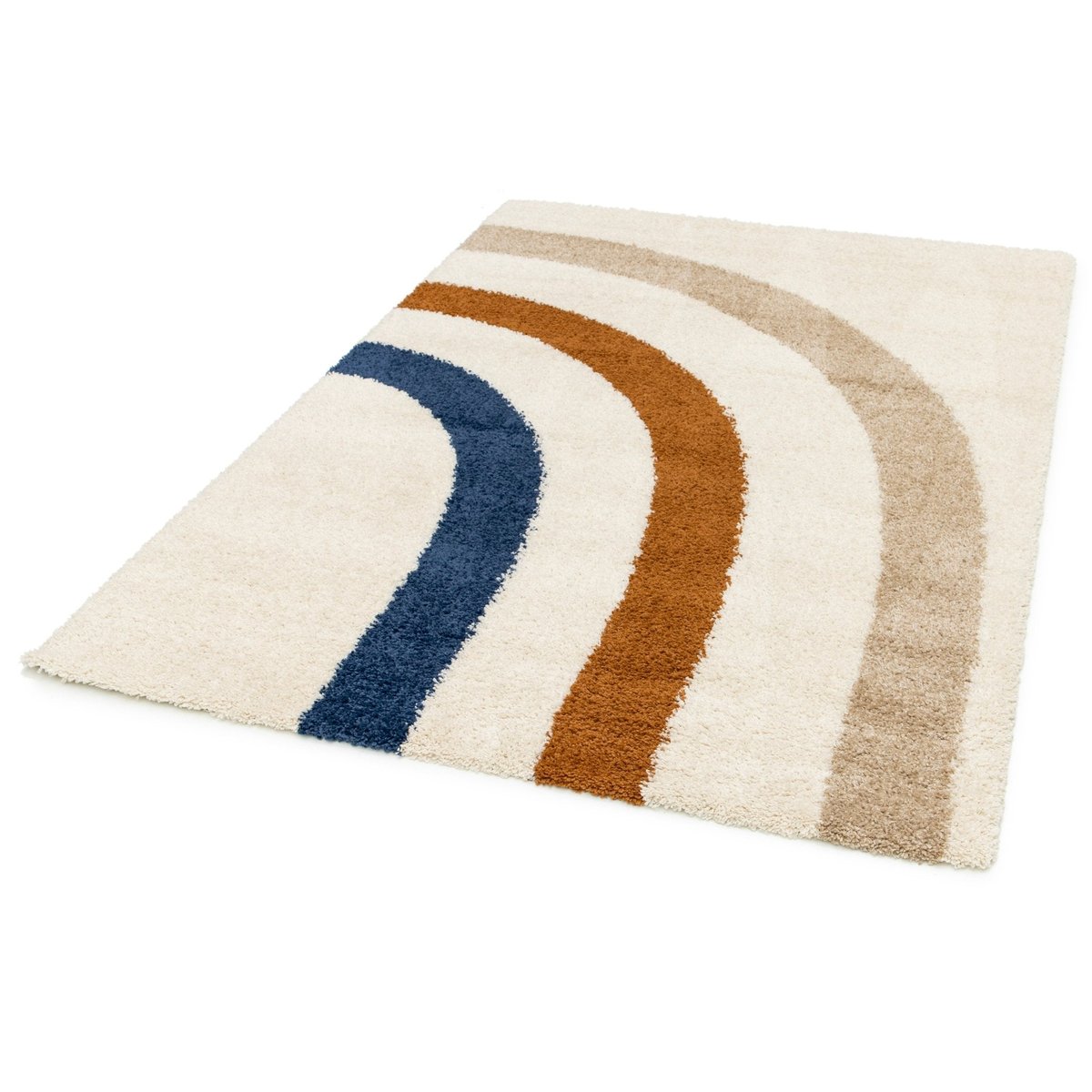 Tapis arc-en-ciel épais et confortable AEOLUS palette colorée, AFK LIVING