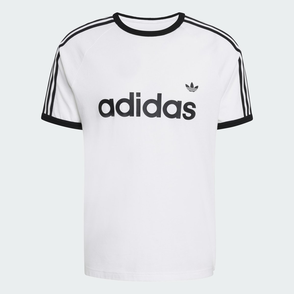 T-Shirt Slim 3 Bandes Ringer T-Shirt Slim 3 Bandes Ringer white, adidas Originals
