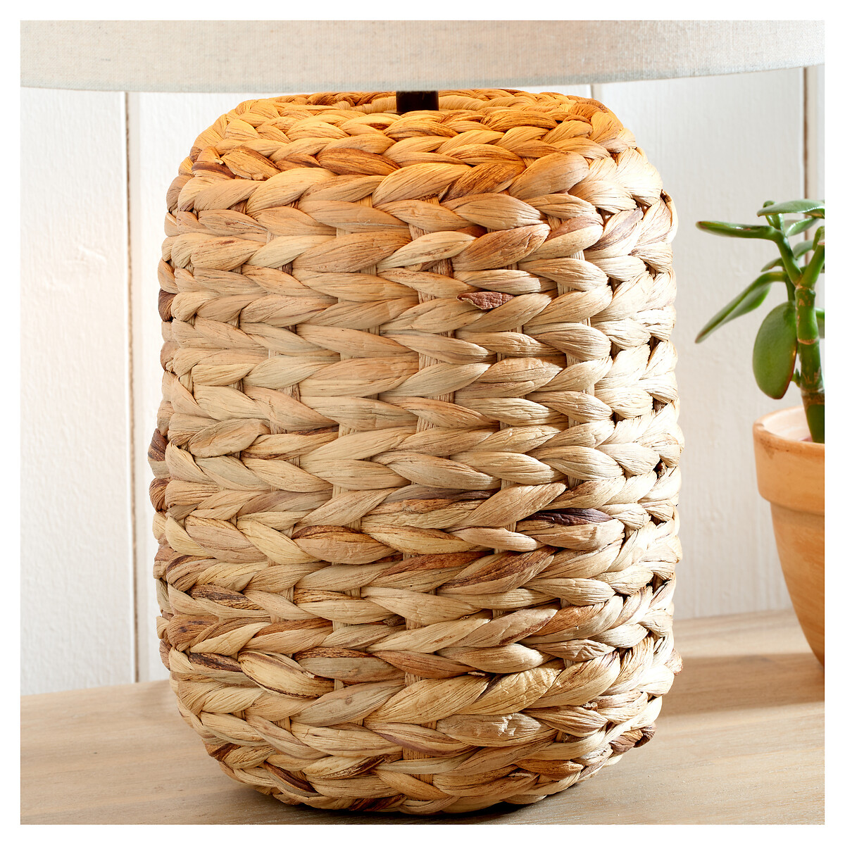 Zadie Tall Water Hyacinth Table Lamp natural, SO'HOME