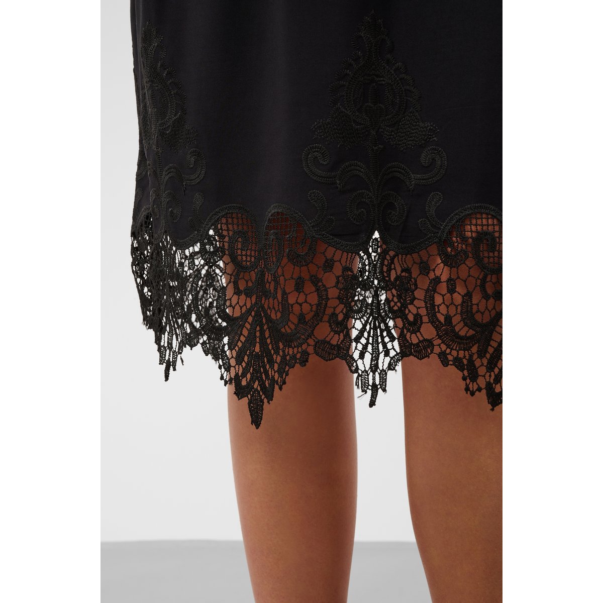 Jupe - tissage léger noir, SOAKED IN LUXURY