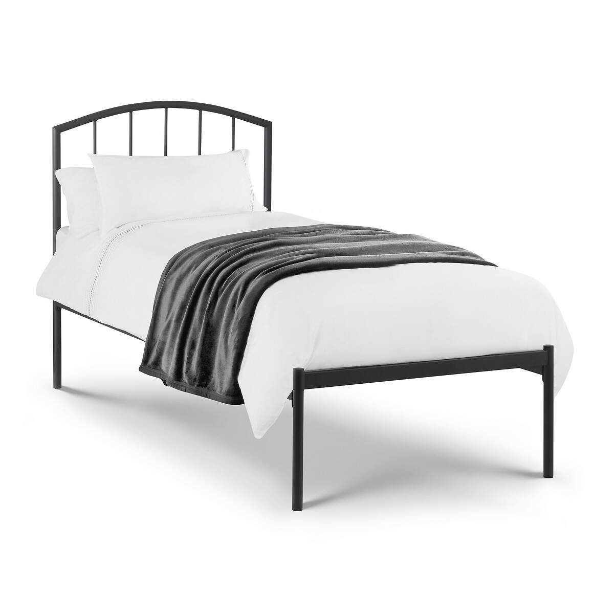 Onyxia Metal Arch Bed black, SO'HOME