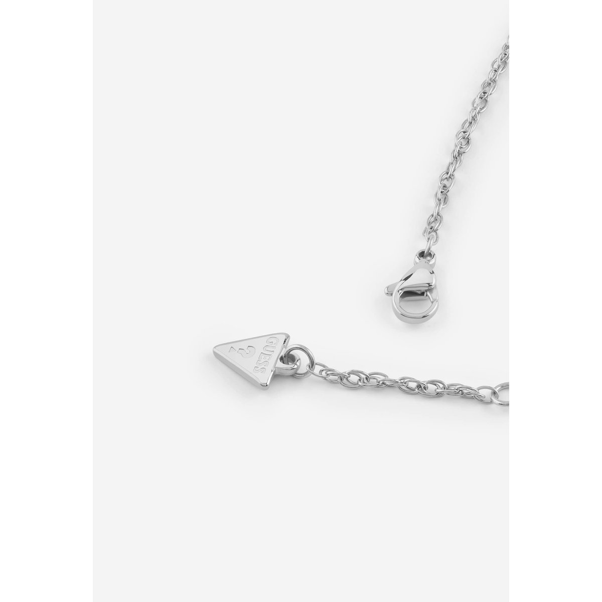 Collier L.o.v.e. argent, GUESS