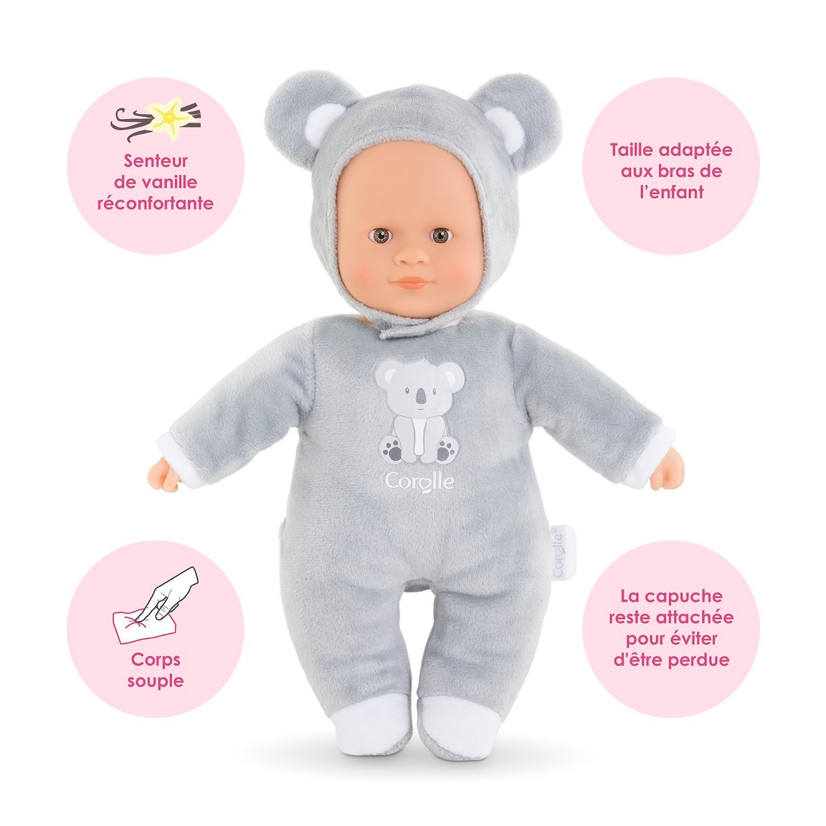 Poupon Pti'Coeur Koala v002226, COROLLE