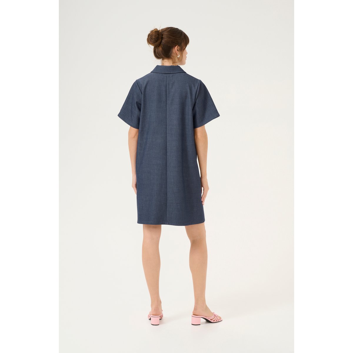Dress bleu blue denim, CULTURE