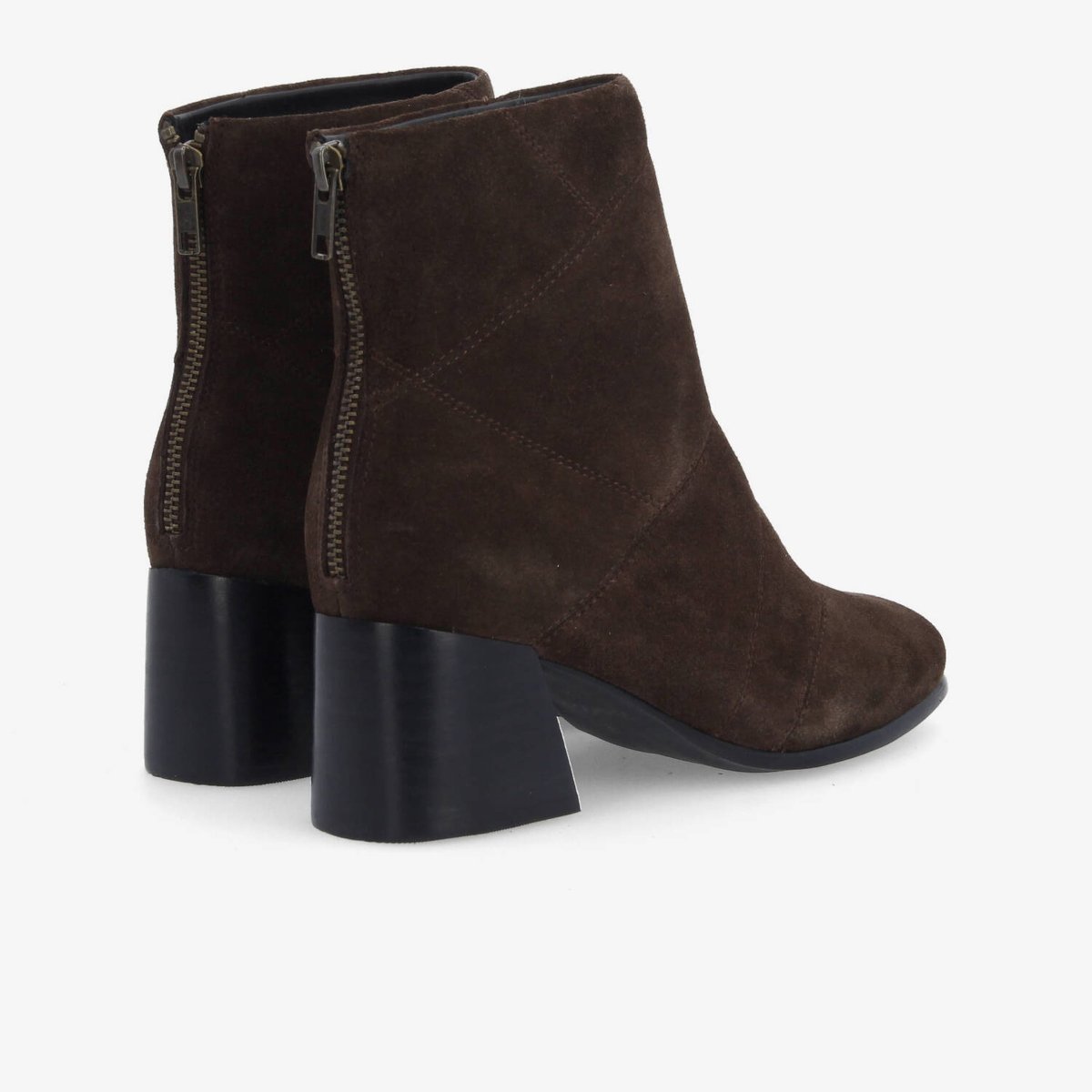 Skara Patch Boots - Marron Foncé marron, SCHMOOVE
