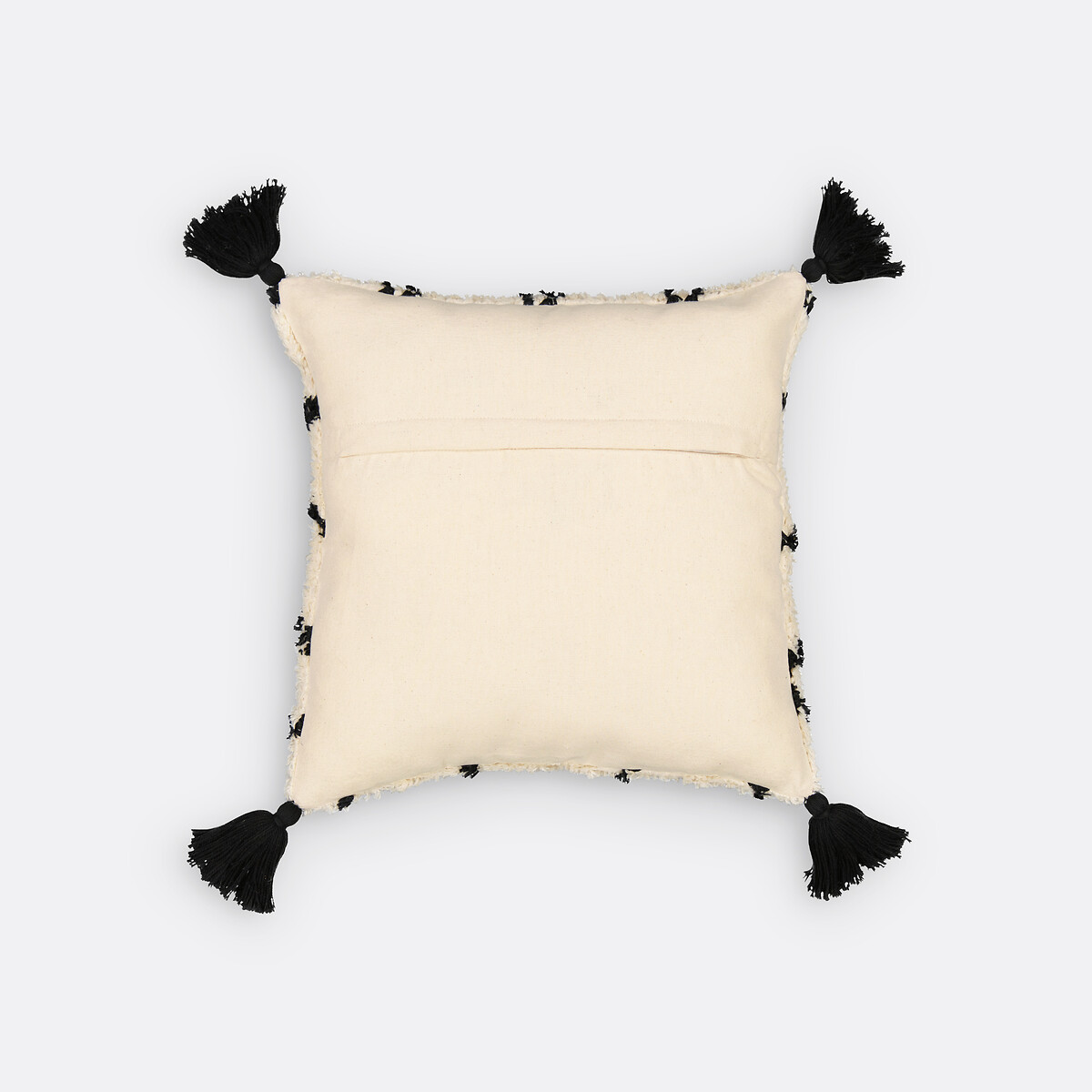 Housse de coussin, Cali ecru/noir, LA REDOUTE INTERIEURS