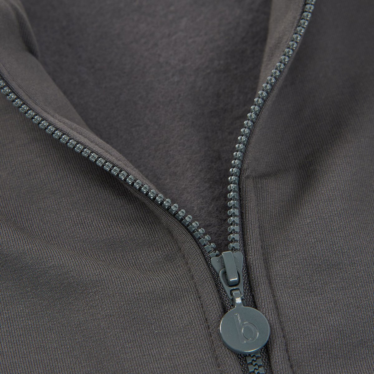Gilet fille molleton avec volants gris, BOBOLI