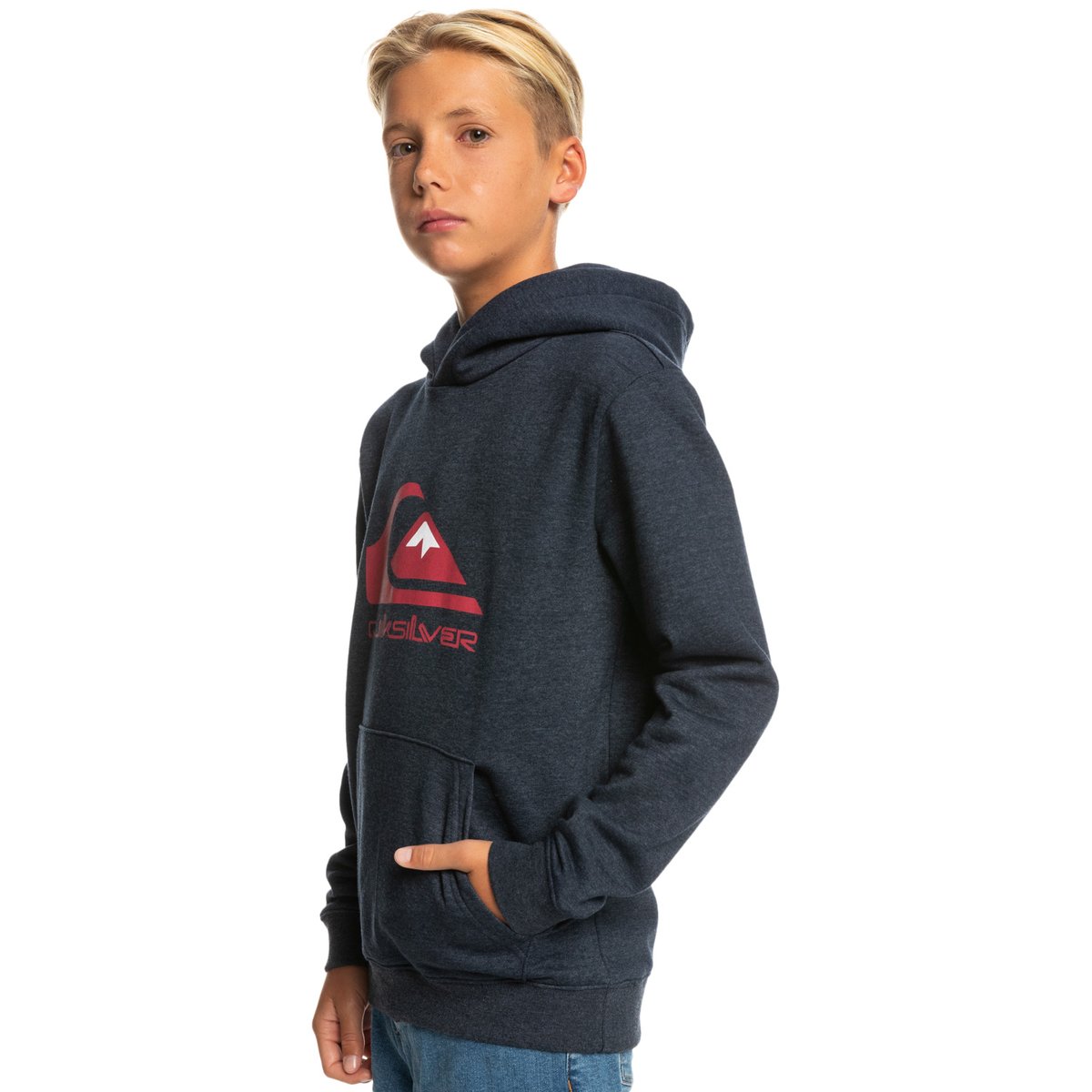 Sweat capuche fixe bleu marine, QUIKSILVER