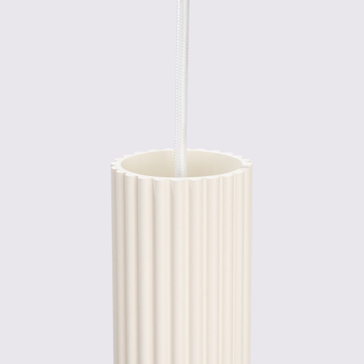 Suspension Aluminium Beige GU10 3 Karbon beige, EDEN