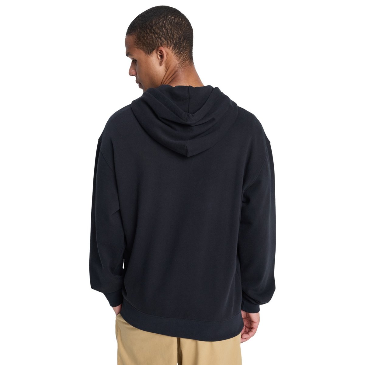 Sweat à capuche DNA noir black, QUIKSILVER