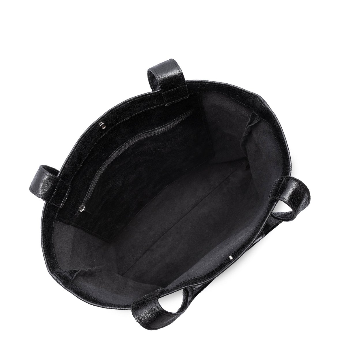 Sac cabas épaule RÉTRO KBA noir, LANCASTER