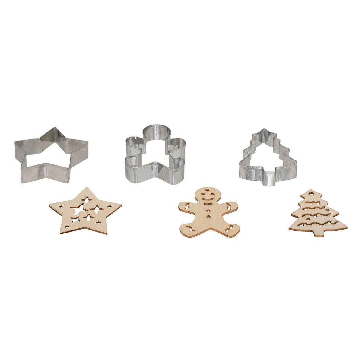 Emporte-pièces NOEL argent, 5FIVE SIMPLY SMART
