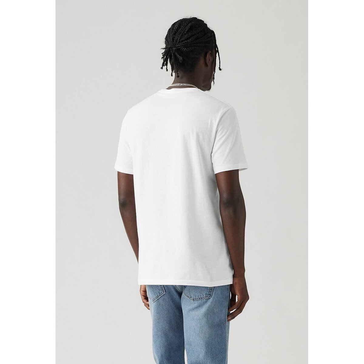 Lote de 2 t-shirts slim, gola redonda branco, LEVI'S