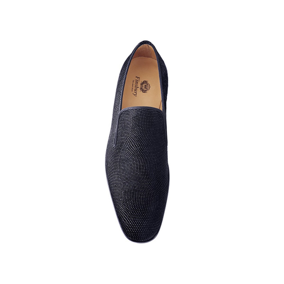 Mocassins daim BELEM noir, FINSBURY