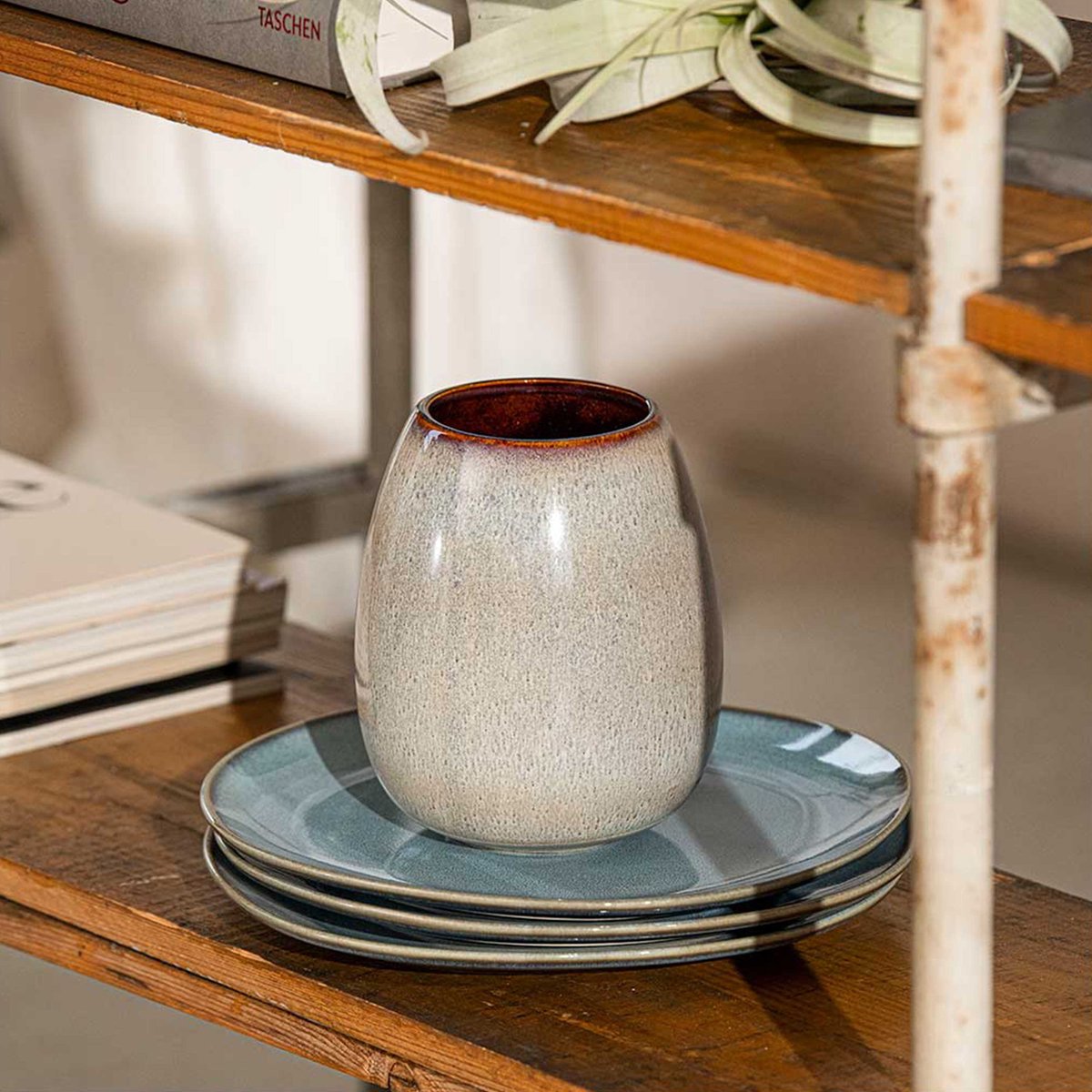 Vase Drop Beige Grand LAVE beige, LIKE. BY VILLEROY & BOCH