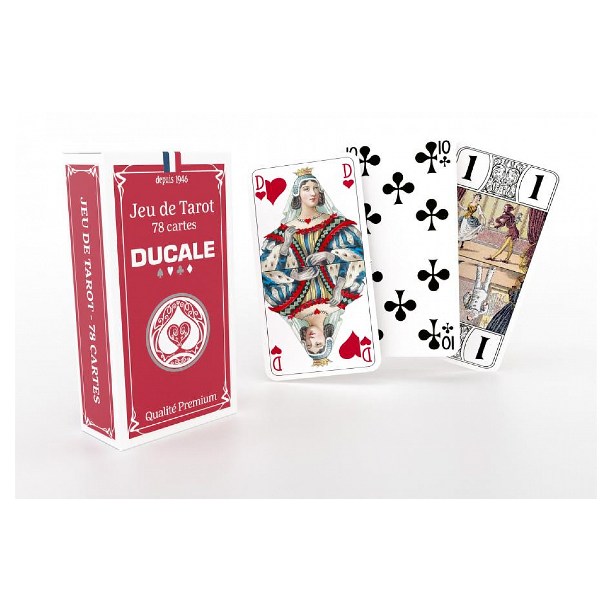 Ducale origine jeu de tarot couleur unique, CARTAMUNDI