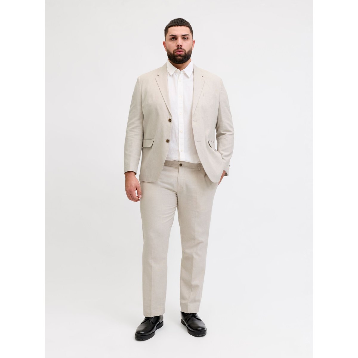 Pantalon De Tailleur blanche - ancient scroll, JACK & JONES