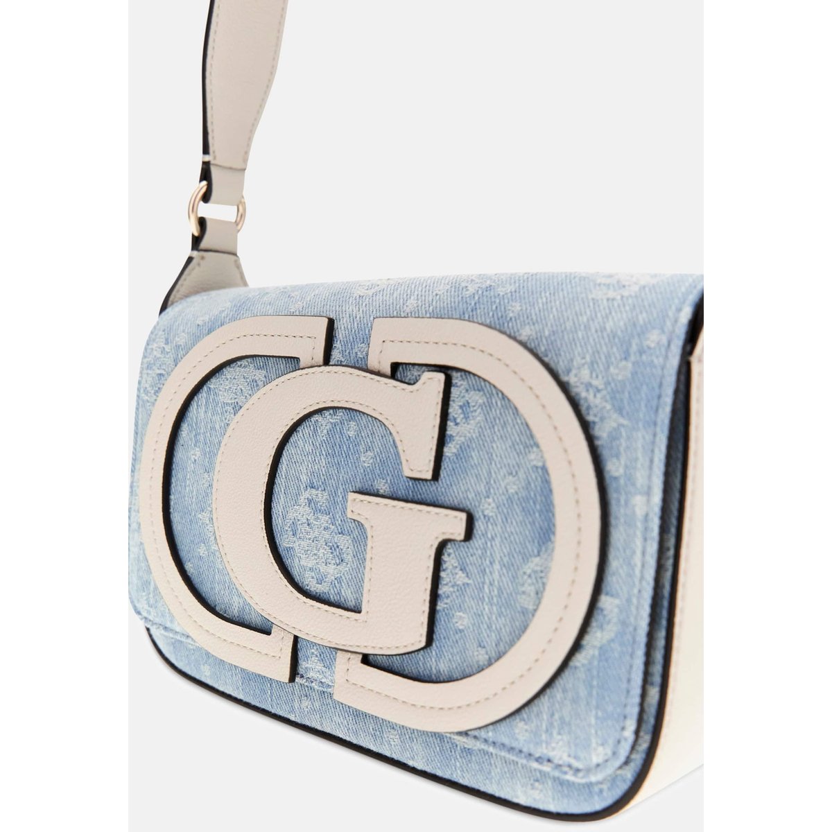 Sac Avec Logo Ruby bleu clair, GUESS