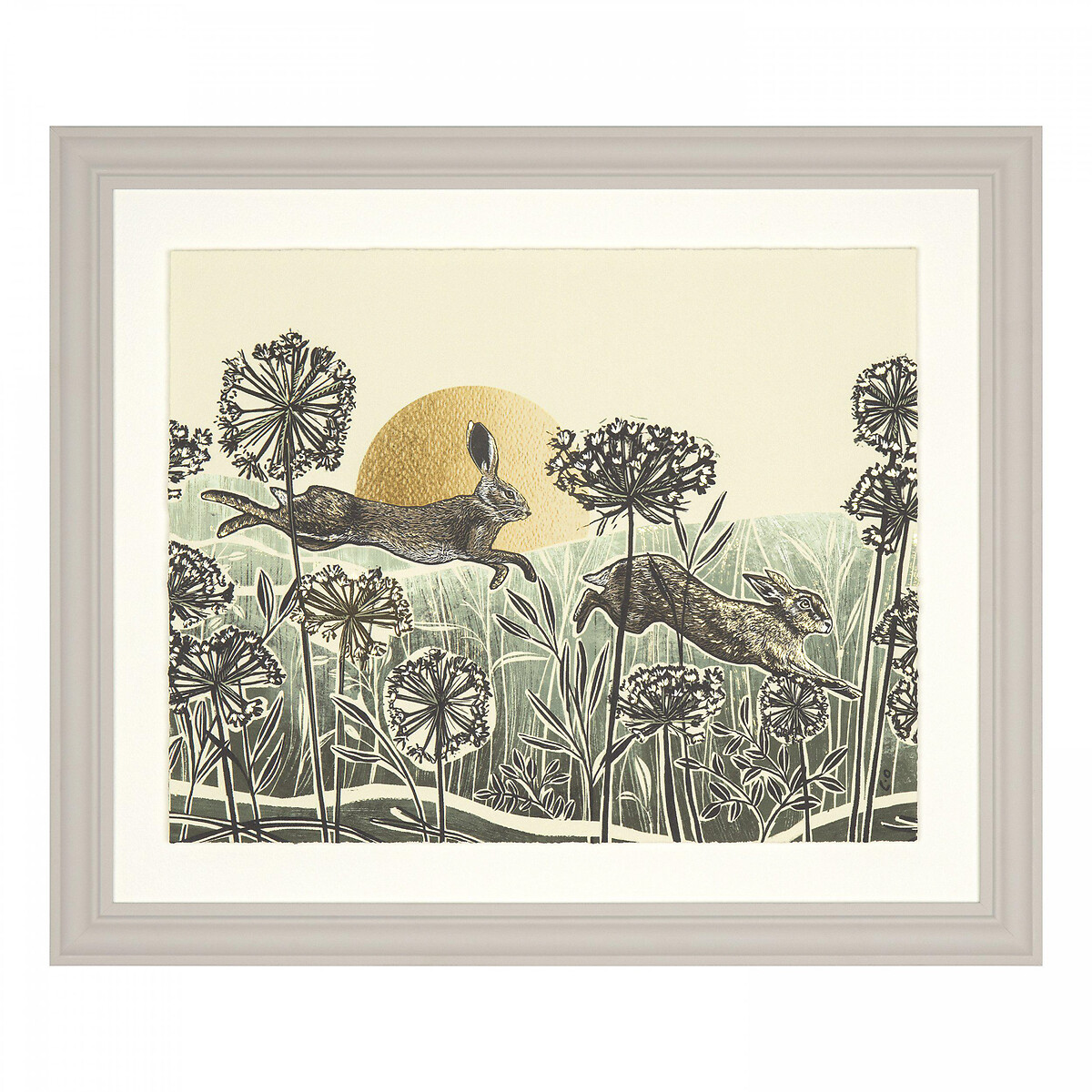 45x38cm Catch the Day Framed Print black, ÉDITÉ