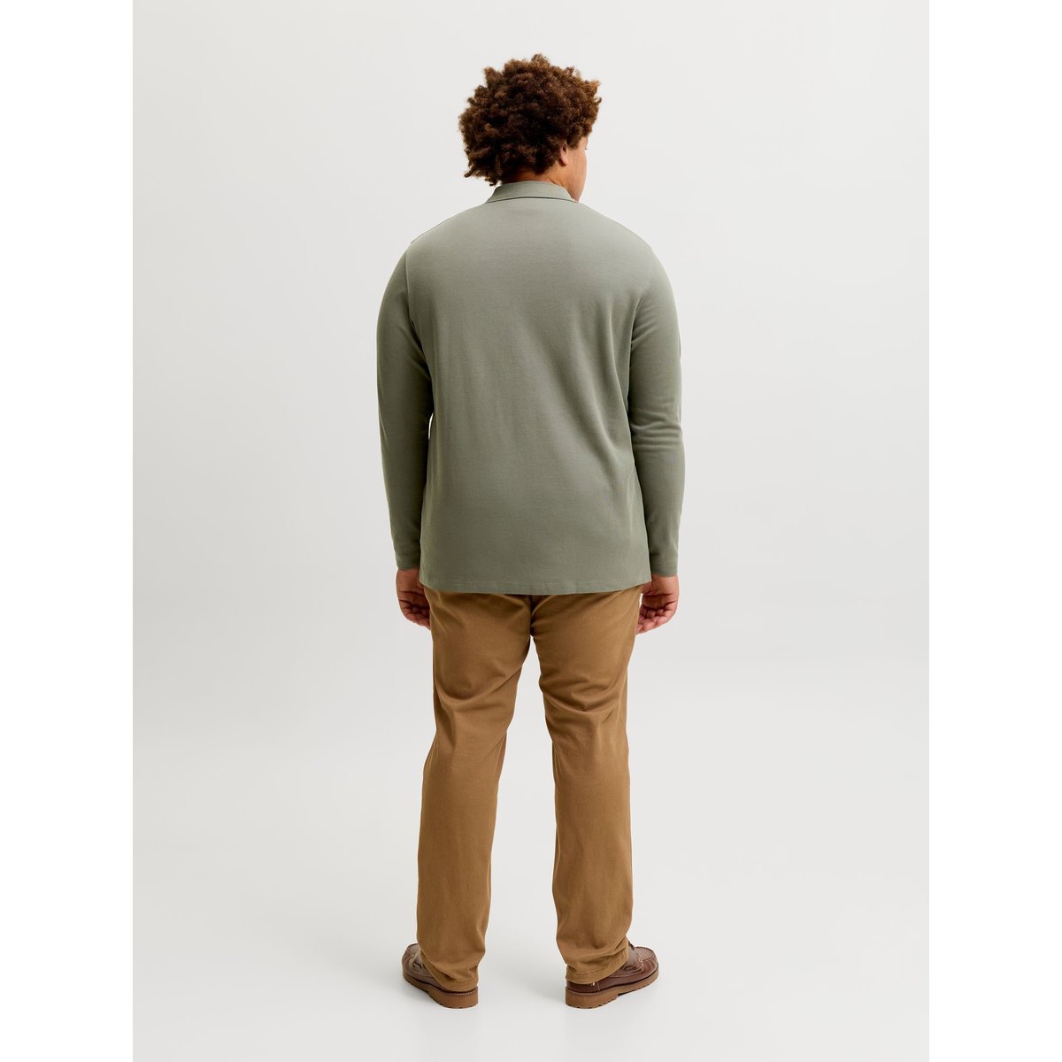 Polo grise - smokey olive, JACK & JONES