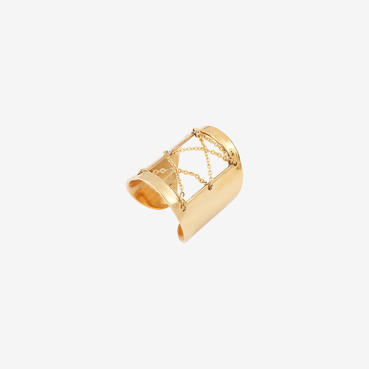 Bague plaquée or - dita or, CAROLINE NAJMAN