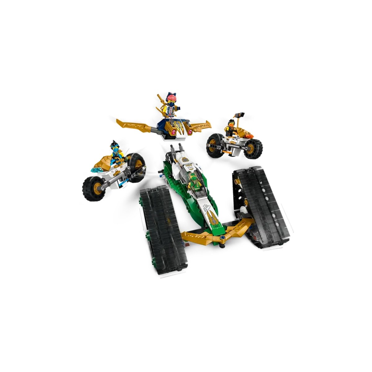 Ninjago Le véhicule combiné de l'équipe des ninjas v019845, LEGO