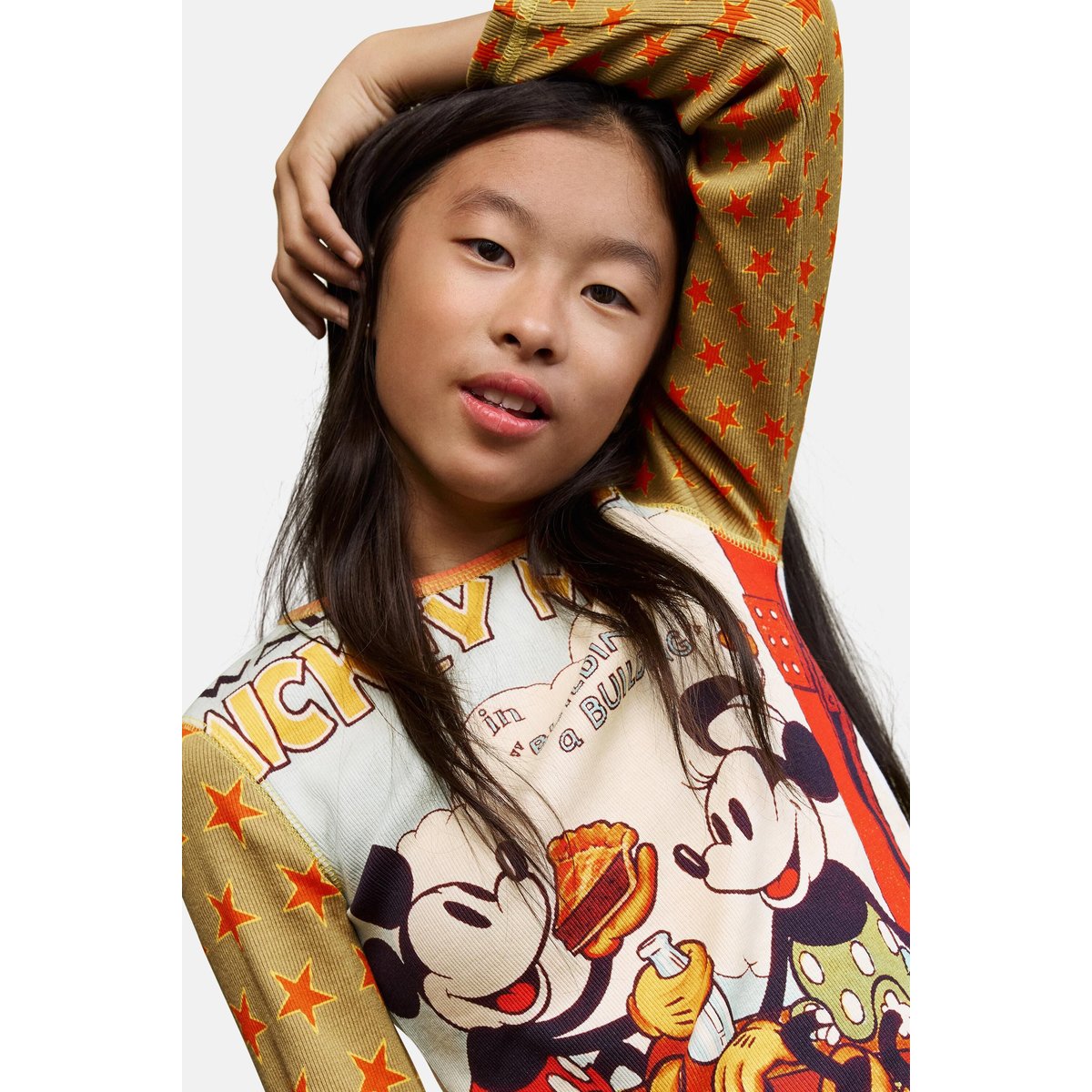 T-shirt manches longues Mickey Mouse™ multicolore, DESIGUAL