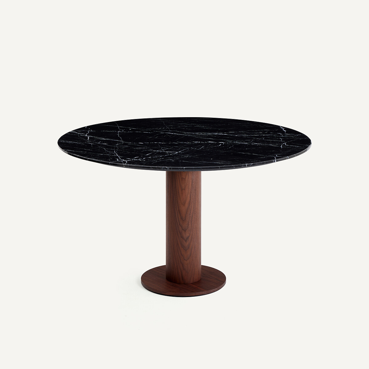 Tirondo Marble Table Top, Diameter 120cm black marble, AM.PM