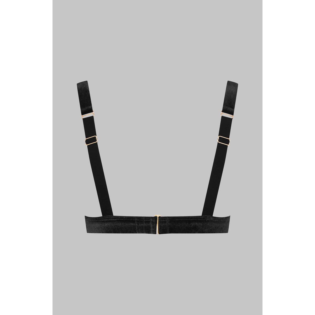 Soutien-gorge Triangle - Scandale x Maison Close ROCOCO noir, MAISON CLOSE