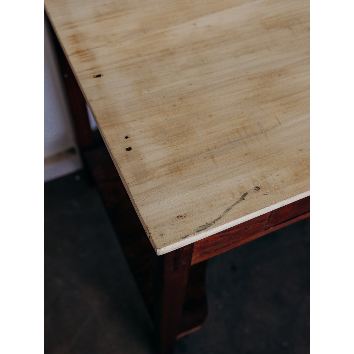 Coiffeuse en bois Louise N°128 - Bon état bois, DEBONGOUT