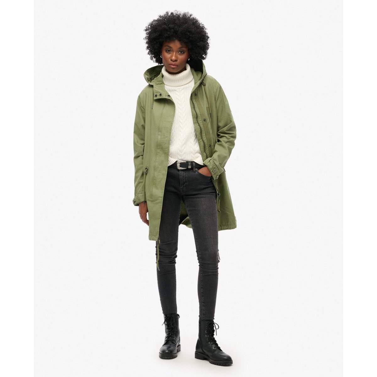 Parka Vintage Field kaki vintage, SUPERDRY