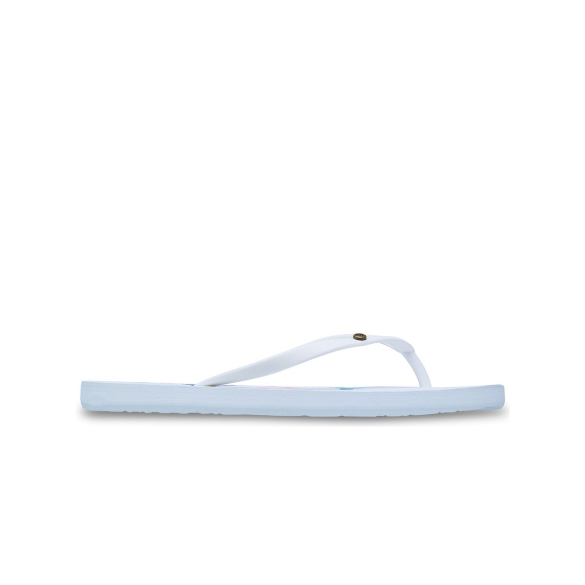 Tongs SANDY. blanc white multi 1, ROXY