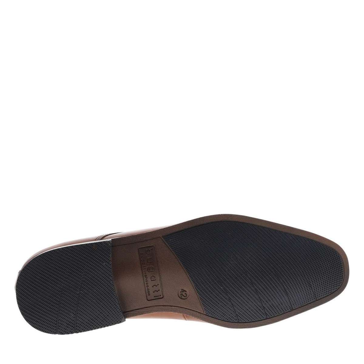 Derbies 313-A3S05 cuir talon décroché bas marron, BUGATTI