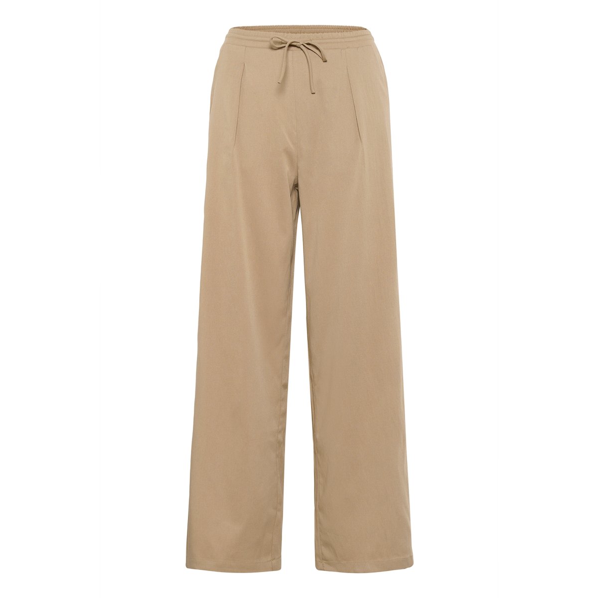 Pantalon casual beige chincilla cc, KAFFE