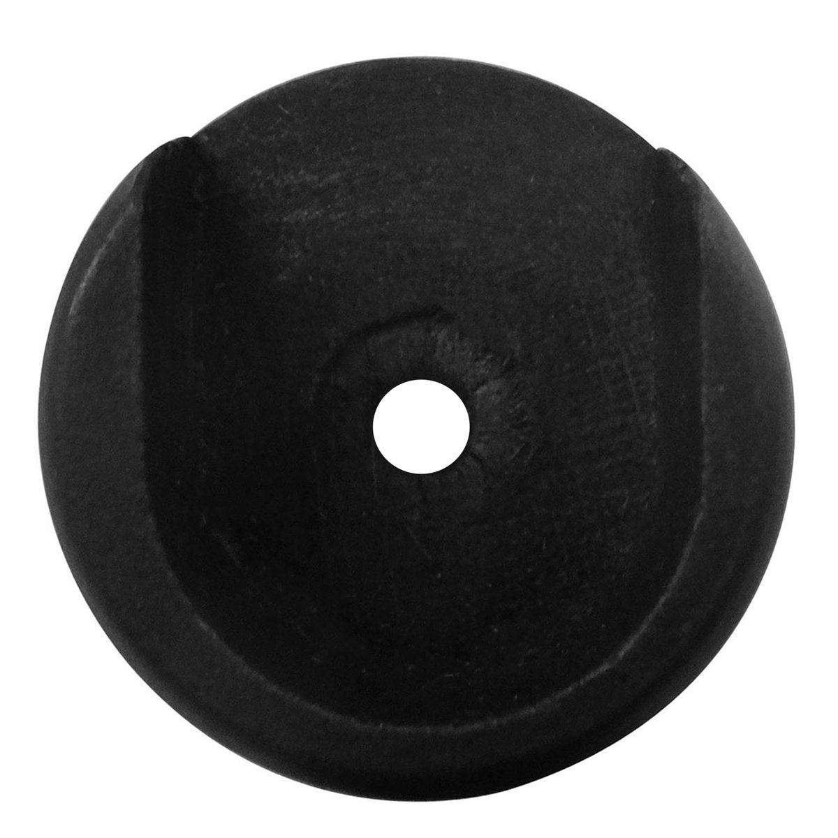 Lot de 2 naissances de tringle entre murs en frêne D28 noir, MOBOIS