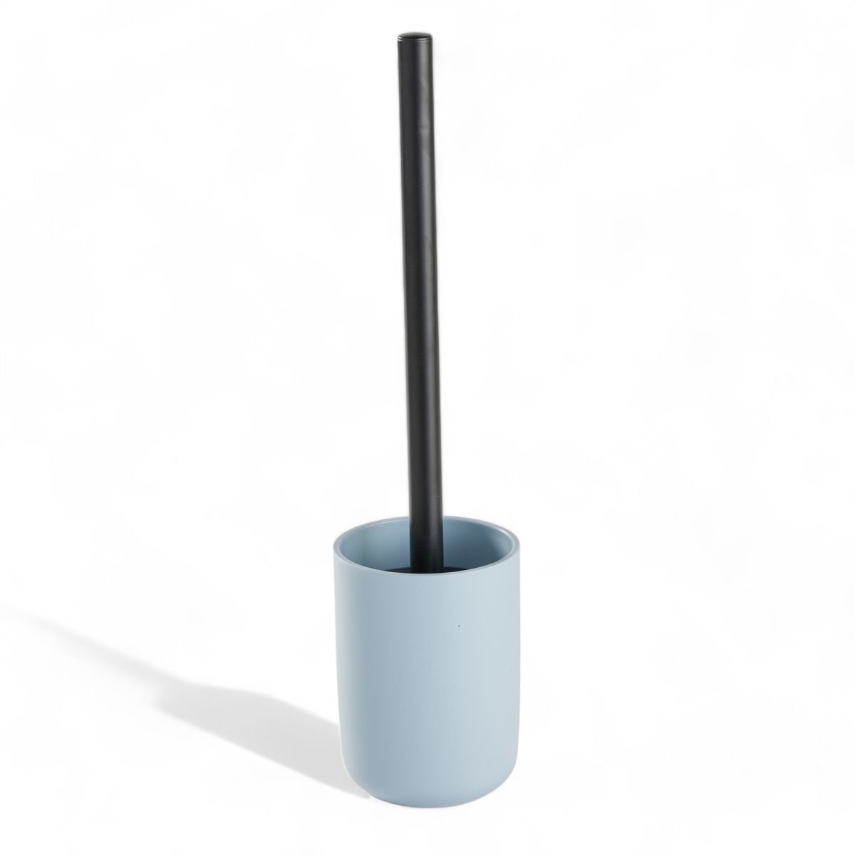 Set de 4 accessoires de salle de bain et WC BATHROOM bleu, UTILITY