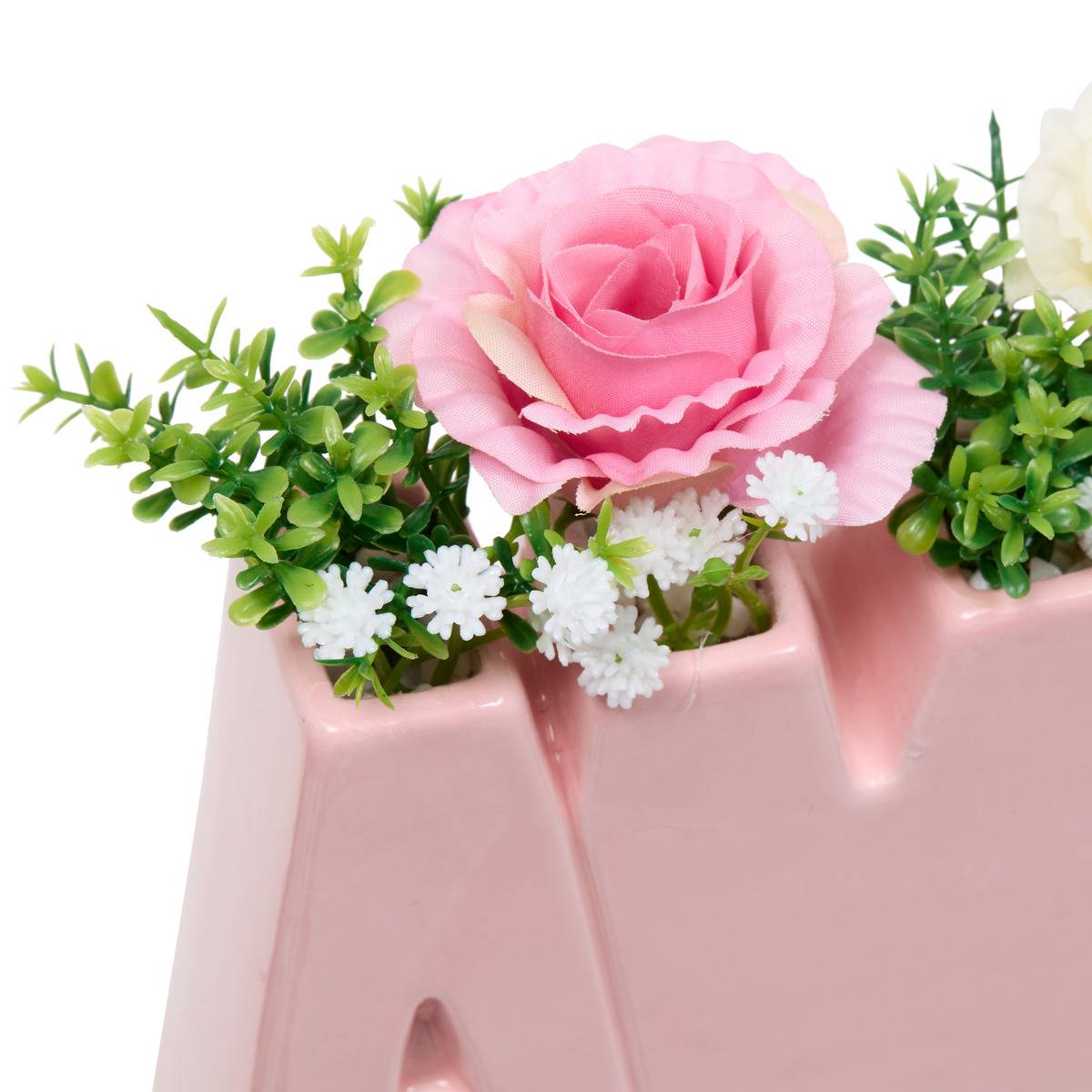 Composition florale FLEUR DE ROSE modèle b, ATMOSPHERA