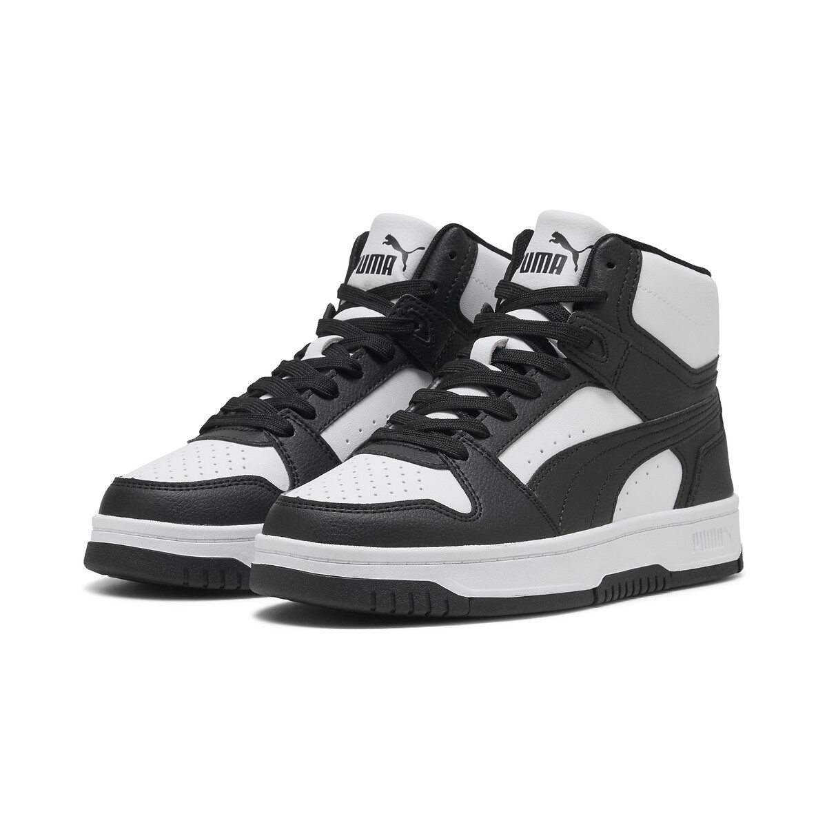 Baskets montantes Rebound Slam Mid blanc/noir, PUMA