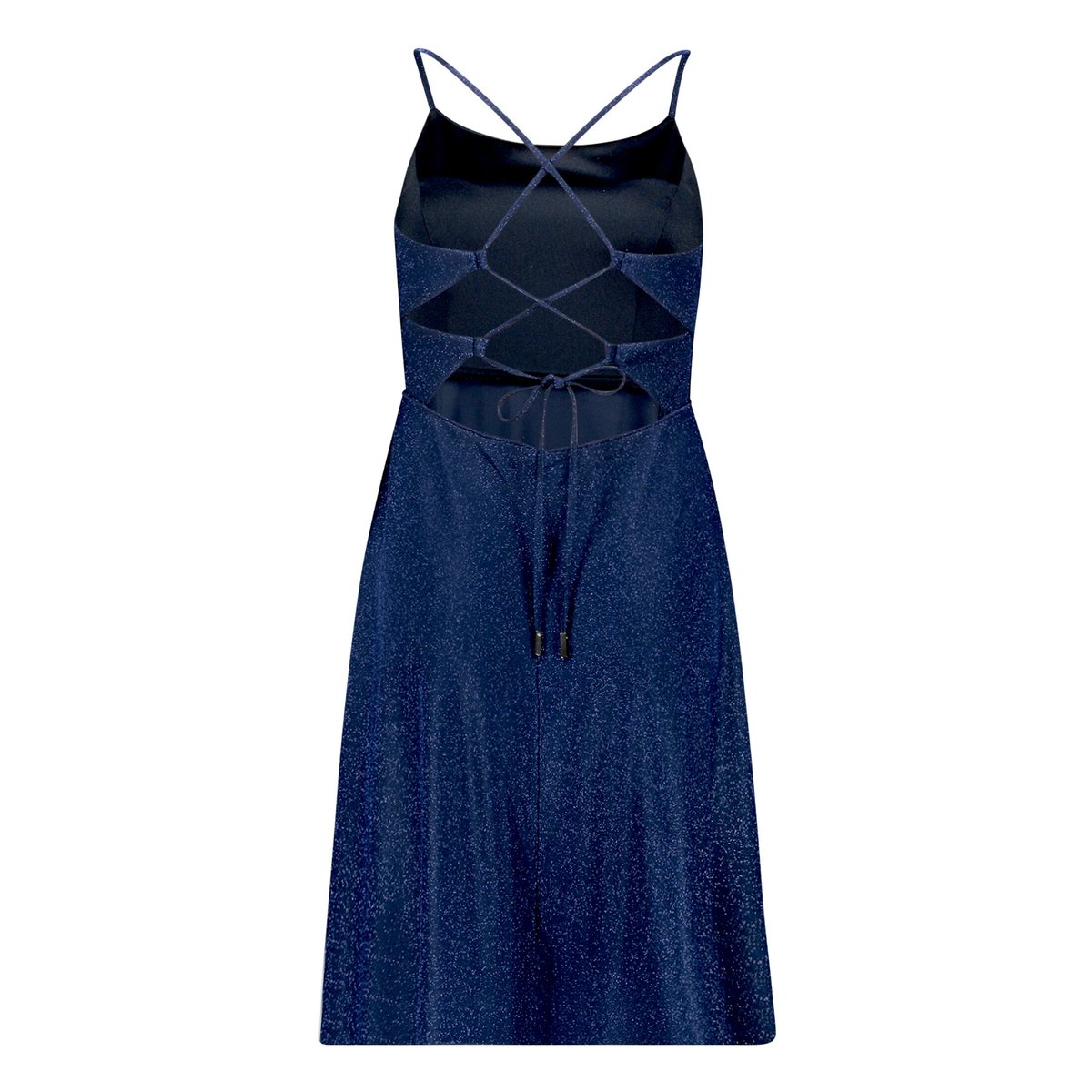Robe de cocktail à laçage dark blue/black, VERA MONT