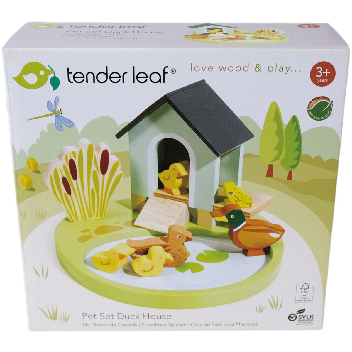 Jeu de canards multicolore, TENDER LEAF TOYS