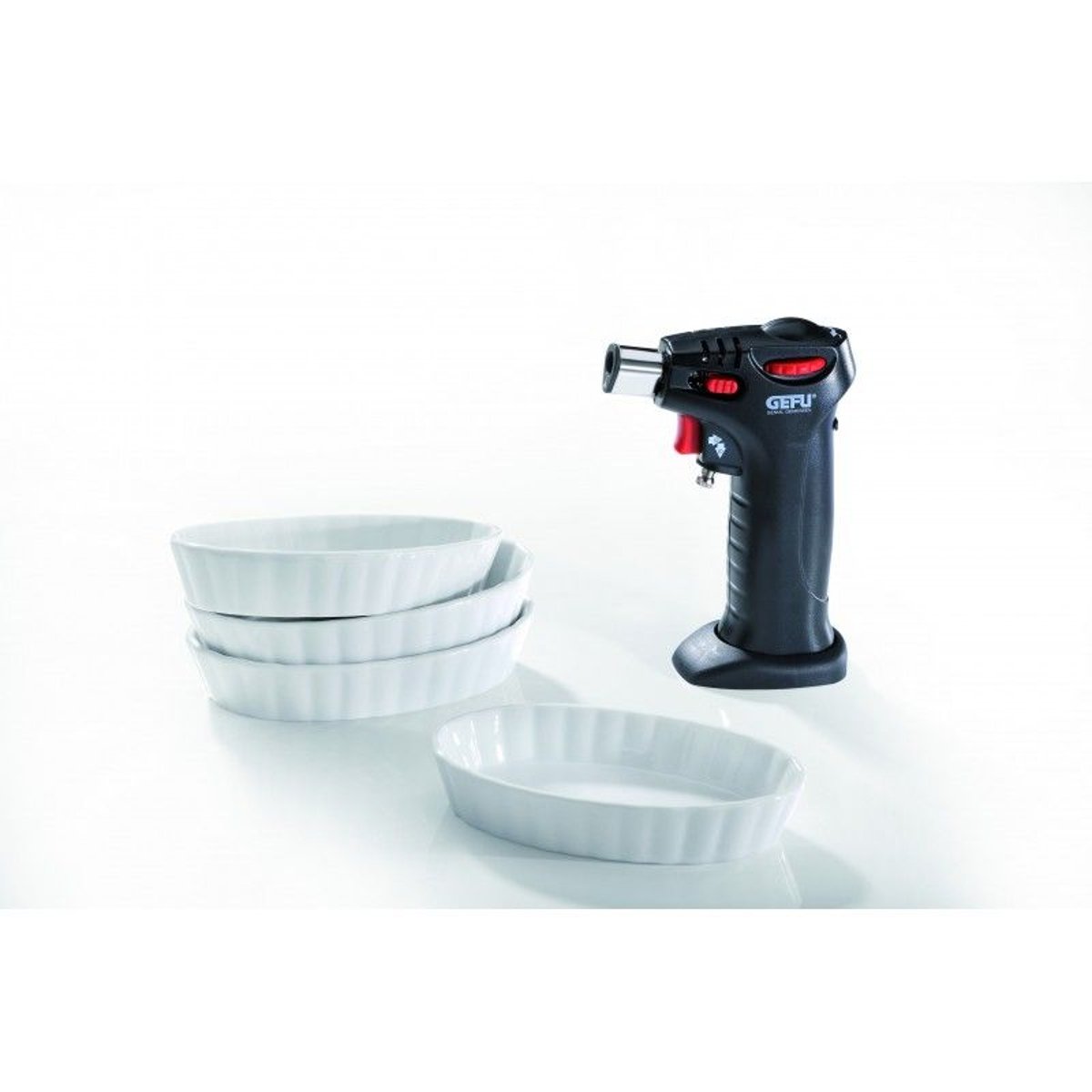 Set crème brûlée couleur unique, GEFU