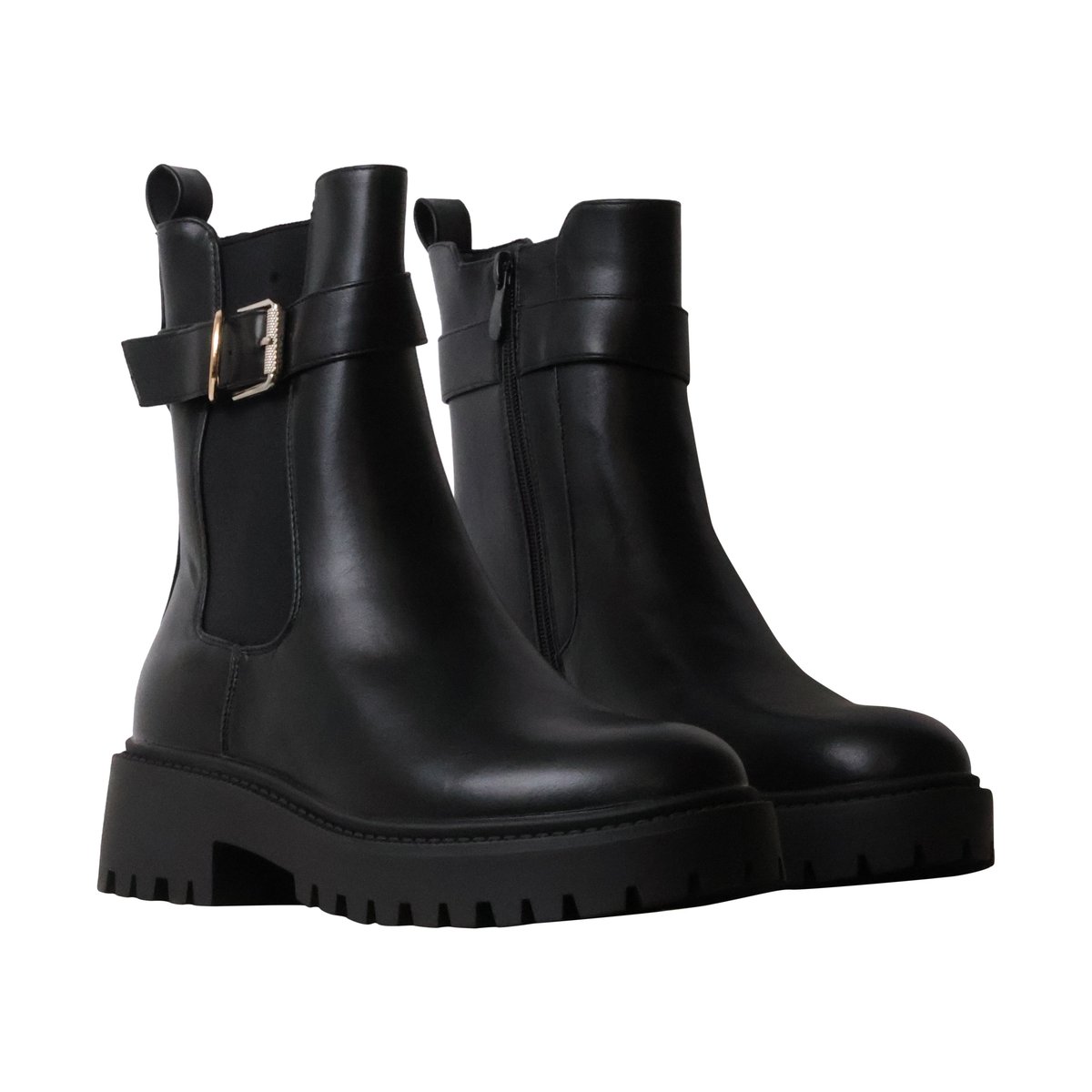 Bottines à Talon Zip noir, ENZA NUCCI